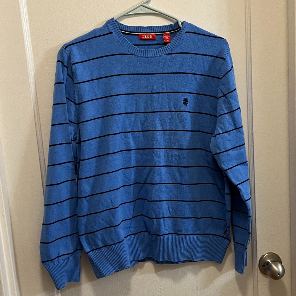 Mens Izod Sweater Light Blue